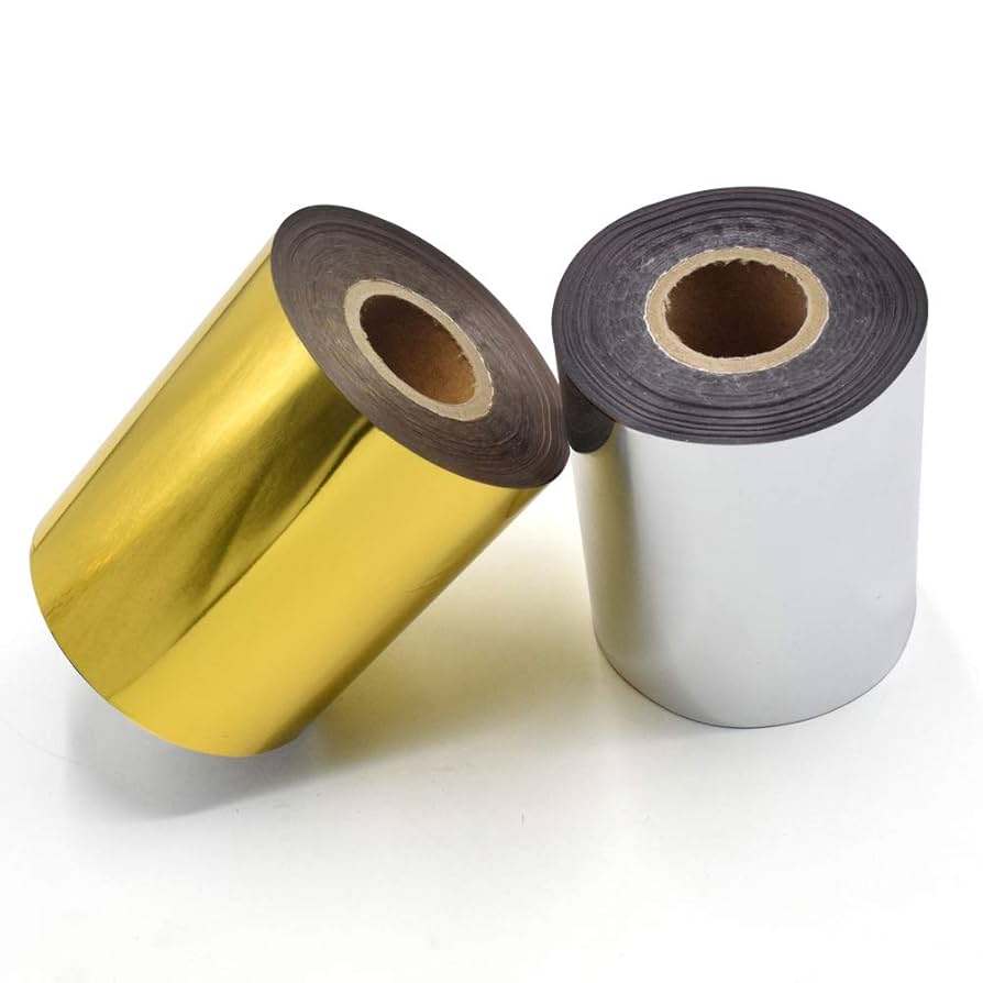 Gold/Silver Foil Label Roll
